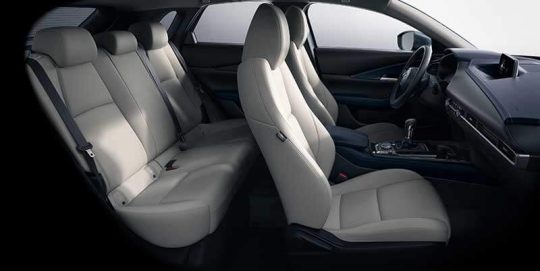 Mazda cx 30 2020 interieur blanc